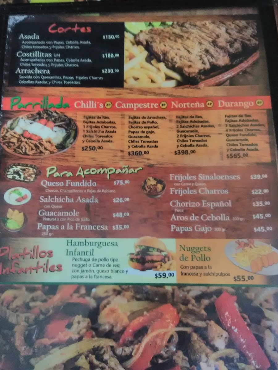 Norteño Chilis Tacos Menu - Image 6